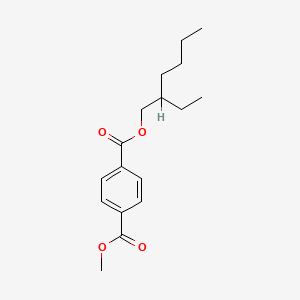 molecular formula C17H24O4 B1587666 2-乙基己基对苯二甲酸甲酯 CAS No. 63468-13-3