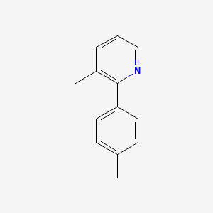 molecular formula C13H13N B1587667 3-甲基-2-(对甲苯基)吡啶 CAS No. 64291-96-9