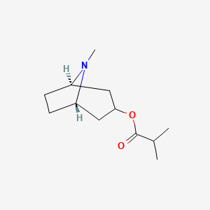 B1587678 Tropine isobutyrate CAS No. 495-80-7