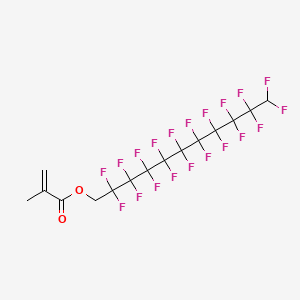 molecular formula C15H8F20O2 B1587684 1H,1H,11H-Perfluoroundecyl methacrylate CAS No. 41123-44-8