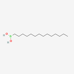molecular formula C14H31BO2 B1587706 n-Tetradecylboronic acid CAS No. 100888-40-2