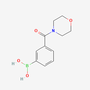 molecular formula C11H14BNO4 B1587711 3-(吗啉-4-羰基)苯硼酸 CAS No. 723281-55-8
