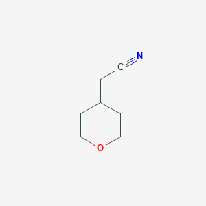 molecular formula C7H11NO B1587718 4-Cyanomethyltetrahydropyran CAS No. 850429-50-4
