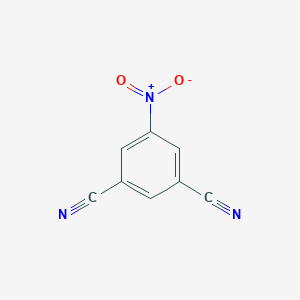 molecular formula C8H3N3O2 B1587721 5-Nitrobenzene-1,3-dicarbonitrile CAS No. 33224-18-9