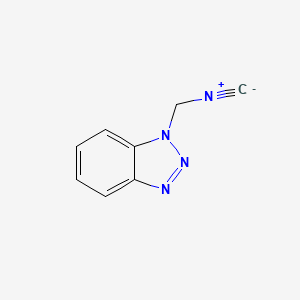 molecular formula C8H6N4 B1587724 1-(Isocyanomethyl)-1H-benzotriazole CAS No. 87022-42-2