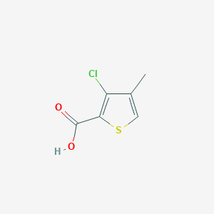 molecular formula C6H5ClO2S B1587750 3-Chloro-4-methylthiophene-2-carboxylic acid CAS No. 229342-86-3