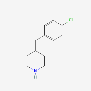 molecular formula C12H16ClN B1587799 4-(4-氯苄基)哌啶 CAS No. 36938-76-8