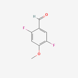 molecular formula C8H6F2O2 B1587805 2,5-Difluoro-4-methoxybenzaldehyde CAS No. 879093-08-0