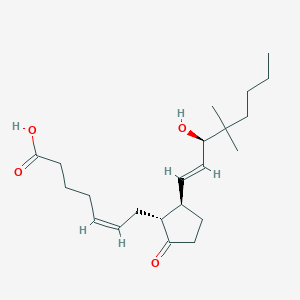 B158781 9-oxo-15R-hydroxy-16,16-dimethyl-5Z,13E-prostadienoic acid CAS No. 53658-98-3