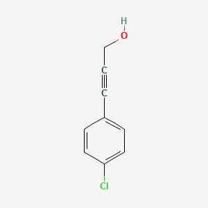 molecular formula C9H7ClO B1587811 3-(4-Chlorophenyl)prop-2-yn-1-ol CAS No. 37614-57-6