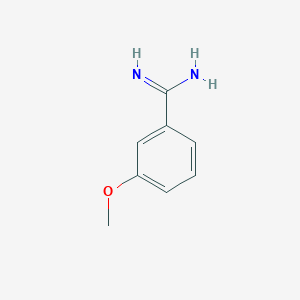 molecular formula C8H10N2O B1587836 3-Methoxy-benzamidine CAS No. 25412-66-2