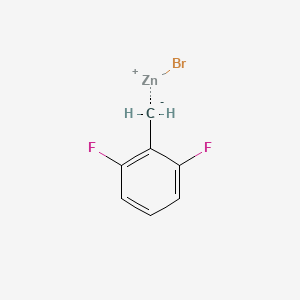 B1587862 2,6-Difluorobenzylzinc bromide CAS No. 307496-33-9