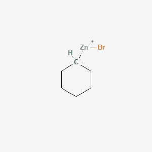 molecular formula C6H11BrZn B1587865 溴化环己锌 CAS No. 7565-57-3