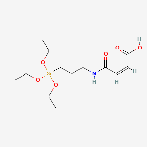 molecular formula C13H25NO6Si B1587868 Triethoxysilylpropylmaleamic acid CAS No. 33525-68-7