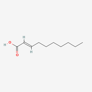 molecular formula C10H18O2 B1587902 2-癸烯酸 CAS No. 334-49-6