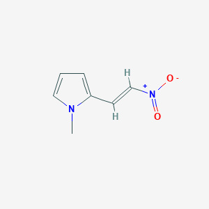 molecular formula C7H8N2O2 B1587909 1-甲基-2-(2-硝基乙烯基)-1H-吡咯 CAS No. 3156-50-1