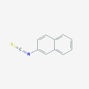 molecular formula C11H7NS B158792 2-萘异硫氰酸酯 CAS No. 1636-33-5