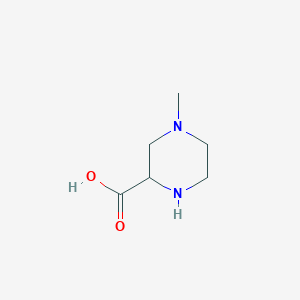 molecular formula C6H12N2O2 B1587922 4-Methylpiperazine-2-carboxylic acid CAS No. 721876-16-0
