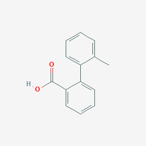molecular formula C14H12O2 B1587924 2-(2-甲基苯基)苯甲酸 CAS No. 7111-77-5