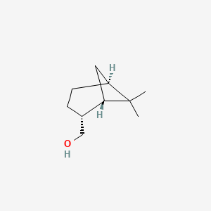 molecular formula C10H18O B1587932 (-)-顺式桃金娘醇 CAS No. 51152-12-6