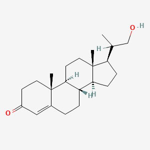molecular formula C22H34O2 B1587934 21-羟基-20-甲基孕-4-烯-3-酮 CAS No. 60966-36-1