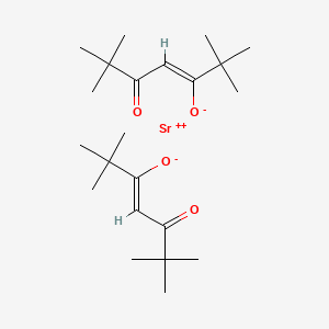 molecular formula C22H38O4S B1587941 锶；(Z)-2,2,6,6-四甲基-5-氧代庚-3-烯-3-醇盐 CAS No. 36830-74-7