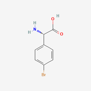 molecular formula C8H8BrNO2 B1587942 (S)-2-氨基-2-(4-溴苯基)乙酸 CAS No. 848188-26-1