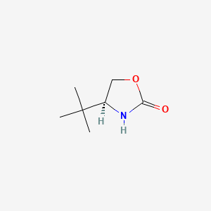 molecular formula C7H13NO2 B1587944 (S)-(-)-4-tert-Butyl-2-oxazolidinone CAS No. 54705-42-9