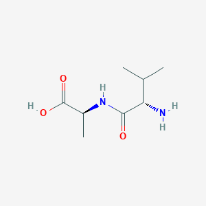 molecular formula C8H16N2O3 B1587945 缬氨丙氨酸 CAS No. 27493-61-4