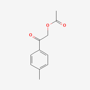 molecular formula C11H12O3 B1587950 2-(4-甲基苯基)-2-氧代乙基乙酸酯 CAS No. 65143-37-5