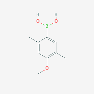 molecular formula C9H13BO3 B1587957 2,5-二甲基-4-甲氧基苯硼酸 CAS No. 246023-54-1