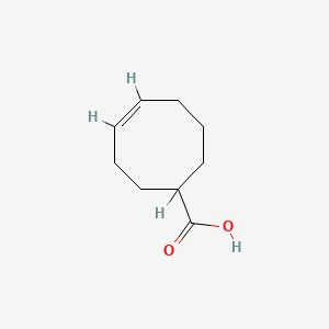 molecular formula C9H14O2 B1587965 4-环辛烯-1-羧酸 CAS No. 4103-10-0