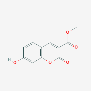 molecular formula C11H8O5 B1587966 7-羟基-2-氧代-2H-色烯-3-甲酸甲酯 CAS No. 86788-49-0