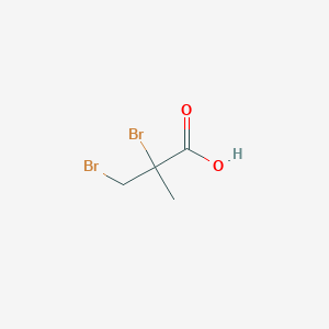 molecular formula C4H6Br2O2 B1587978 2,3-Dibromo-2-methylpropanoic acid CAS No. 33673-74-4