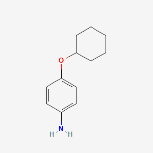 molecular formula C12H17NO B1587980 4-(环己氧基)苯胺 CAS No. 39905-48-1
