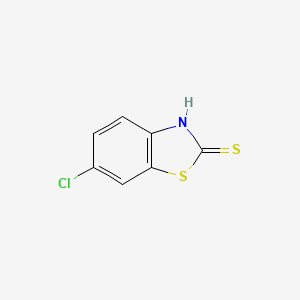molecular formula C7H4ClNS2 B1587981 6-氯苯并[d]噻唑-2-硫醇 CAS No. 51618-29-2