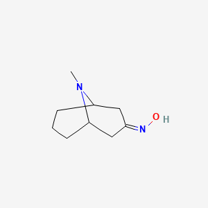 molecular formula C9H16N2O B1588012 9-Methyl-9-azabicyclo[3.3.1]nonan-3-one oxime CAS No. 6164-67-6