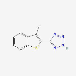 molecular formula C10H8N4S B1588028 5-(3-Methylbenzo[b]thiophen-2-yl)-1H-tetrazole CAS No. 951625-85-7