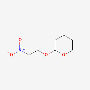 molecular formula C7H13NO4 B1588034 2-(2-硝基乙氧基)四氢吡喃 CAS No. 75233-61-3