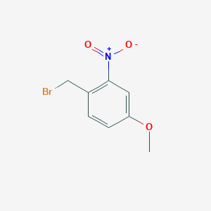 molecular formula C8H8BrNO3 B1588035 1-(Bromomethyl)-4-methoxy-2-nitrobenzene CAS No. 57559-52-1
