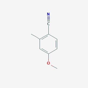 molecular formula C9H9NO B1588036 4-甲氧基-2-甲基苯甲腈 CAS No. 21883-13-6