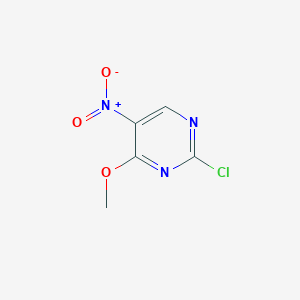 molecular formula C5H4ClN3O3 B1588037 2-氯-4-甲氧基-5-硝基嘧啶 CAS No. 282102-07-2