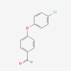 molecular formula C13H9ClO2 B1588038 4-(4-氯苯氧基)苯甲醛 CAS No. 61343-99-5