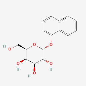 molecular formula C16H18O6 B1588049 1-萘基-α-D-吡喃半乳糖苷 CAS No. 65174-63-2