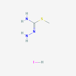 B1588052 Methyl hydrazinecarbimidothioate hydroiodide CAS No. 35600-34-1