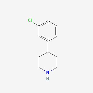 molecular formula C11H14ClN B1588062 4-(3-氯苯基)哌啶 CAS No. 99329-53-0