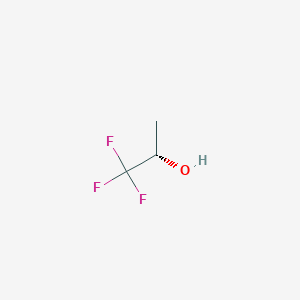 molecular formula C3H5F3O B1588066 (S)-1,1,1-三氟-2-丙醇 CAS No. 3539-97-7