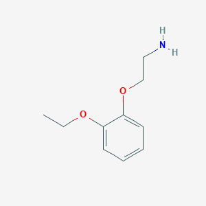 molecular formula C10H15NO2 B1588086 2-(2-乙氧基苯氧基)乙胺 CAS No. 6781-17-5