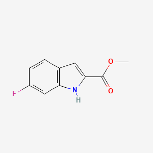 molecular formula C10H8FNO2 B1588094 6-氟-1H-吲哚-2-羧酸甲酯 CAS No. 136818-43-4