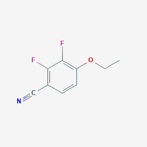 molecular formula C9H7F2NO B158810 4-乙氧基-2,3-二氟苯甲腈 CAS No. 126162-96-7